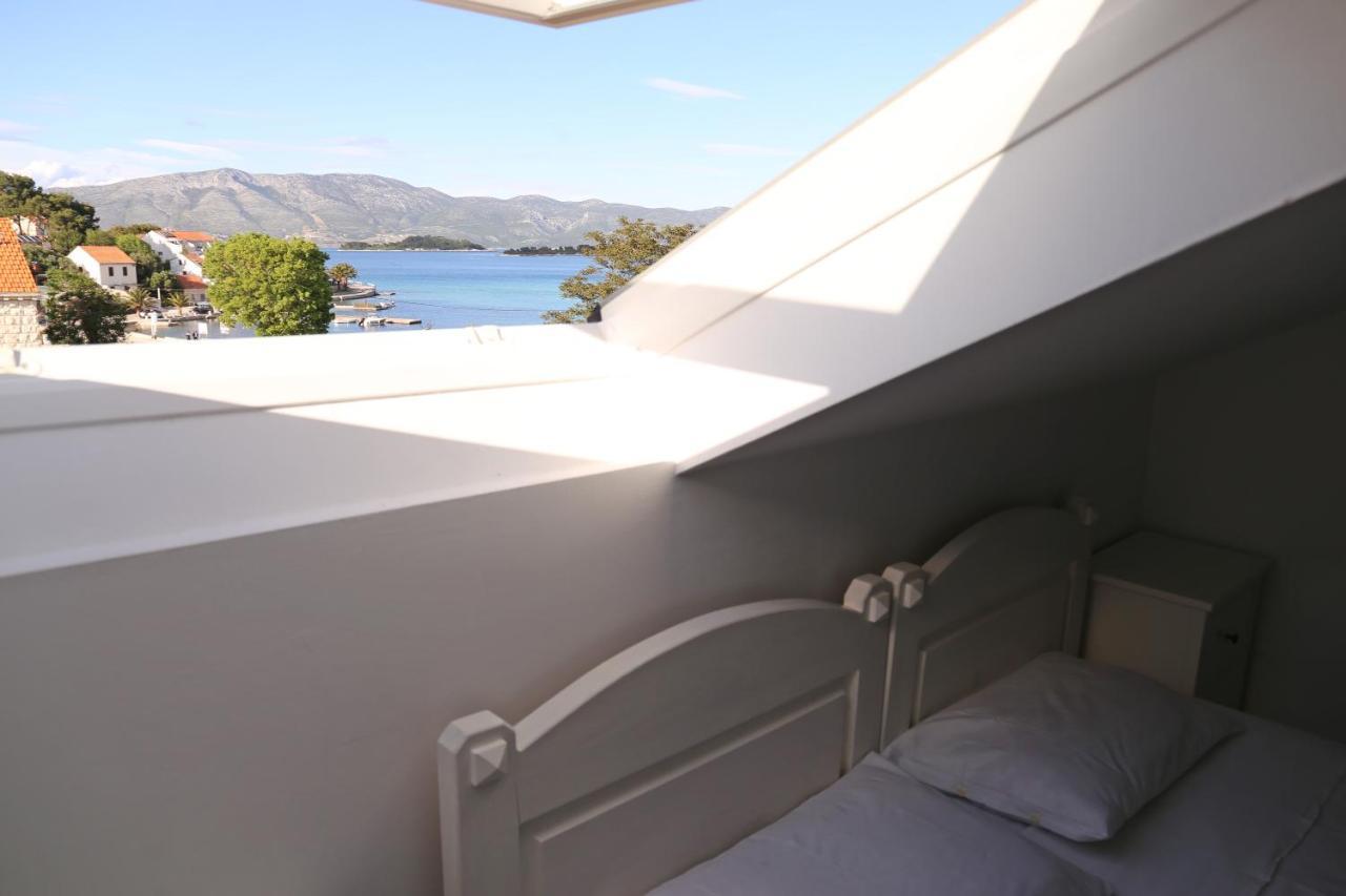 Pansion Marinka-Bire Rooms Lumbarda Ngoại thất bức ảnh